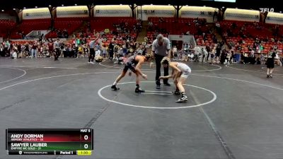 92 lbs Round 3 (8 Team) - Andy Dorman, Armory Athletics vs Sawyer Lauber, Empyre WC Gold