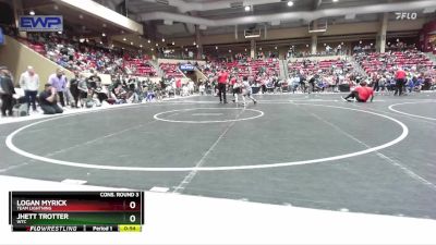 55 lbs Cons. Round 3 - Jhett Trotter, WTC vs Logan Myrick, Team Lightning