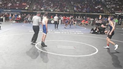 D 1 106 lbs Cons. Round 3 - Logan Rodrigue, Hahnville vs Matty Bennett, Jesuit