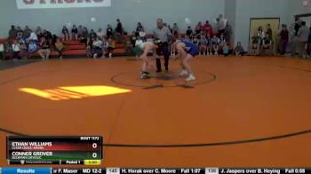160 lbs Cons. Round 3 - Ethan Williams, Clear Creek-Amana vs Conner Grover, Beckman Catholic