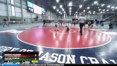 70-71 lbs Round 1 - Daphne Younger, Team Real Life Wrestling vs Easton Schelin, Lakeland WC