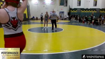 132 lbs Cons. Round 3 - Scarlett Prendergast, North Hunterdon vs Christine Mheidat, Hunterdon Central Reg