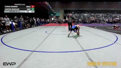 60 lbs Round Of 16 - Cyrus Ramirez, Elite Wrestling vs Ashton Morales, Steel Valley Renegades