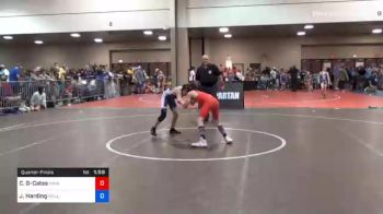 86 lbs Quarterfinal - Colbin Gadbois-Cates, Maine Trappers vs Justice Harding, Wellington Wrestling Club