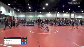 53 lbs Prelims - Enzo Amato, Team Dragon vs Croix Garcia, Florida Pride Teal