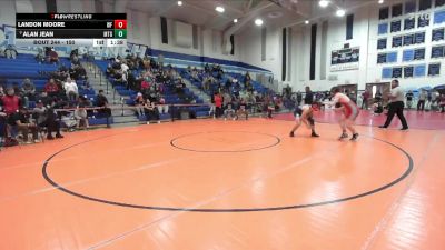 150 lbs Champ. Round 3 - Alan Jean, Montgomery vs Landon Moore, Williams Field