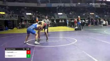 192 lbs Quarterfinal - Tate Schmitt, Hampton-Dumont vs Colman Ebisch, High Performance Wrestling & Athletics