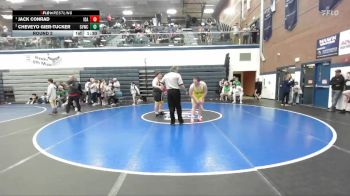 285 lbs Round 2 - Cheveyo Gier-Tucker, Garden Valley Wrestling Club vs Jack Conrad, Idaho