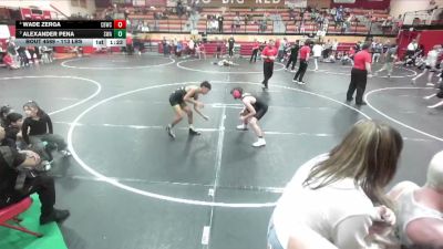 113 lbs Champ. Round 5 - Alexander Pena, Sublime Wrestling Academy vs Wade Zerga, Challis Blackheart Wrestling Club