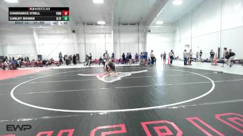 105 lbs Rr Rnd 5 - Constance O'dell, Perry Girls Wrestling Club vs Carley Bower, Cleveland