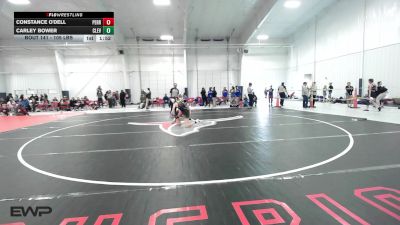 105 lbs Rr Rnd 5 - Constance O'dell, Perry Girls Wrestling Club vs Carley Bower, Cleveland