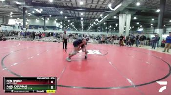 138 lbs Quarterfinal - Paul Chapman, Ocean Lakes Wrestling Club vs Ben Spudic, Battlefield