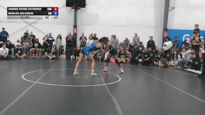 53 lbs Rr Rnd 3 - Aubree Storm Gutierrez, Surfside Girls - W vs Marlee Solomon, Wyoming Seminary - W