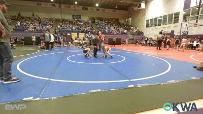 55-58 lbs Semifinal - Aidan Garland, Berryhill Wrestling Club vs Christopher Waitkus II, Team Tulsa Wrestling Club