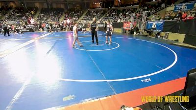 130 lbs Quarterfinal - Major Pierce, Cardinal Wrestling Club vs Gaige Wessley, Kansas Young Guns