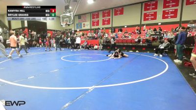 155 lbs Rr Rnd 3 - Kamyra Hill, McAlester vs Brylee Graves, McAlester