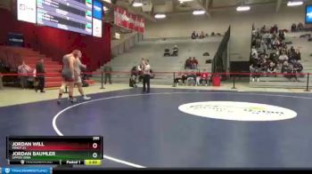 285 lbs Cons. Round 3 - Jordan Baumler, Upper Iowa vs Jordan Will, Minot St.