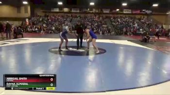 147 lbs Quarterfinal - Dayna Almaral, Fort Lupton vs Abbigail Smith, Poudre