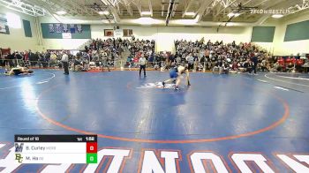 170 lbs Round Of 16 - Brendan Curley, Merrimack vs Matthew Ha, Bishop Guertin