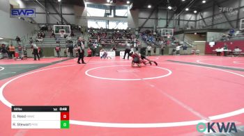 92 lbs Final - Gabe Reed, Henryetta Knights Wrestling Club vs Rayon Stewart, Pitbull Wrestling Academy