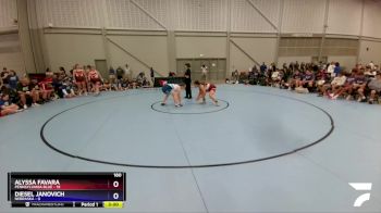 180 lbs Round 1 (16 Team) - Alyssa Favara, Pennsylvania Blue vs Diesel Janovich, Nebraska