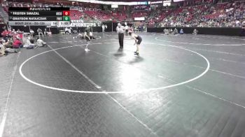 D2-126 lbs Champ. Round 1 - Tristen Smazal, Abbotsford/Colby vs Grayson Ratajczak, Freedom