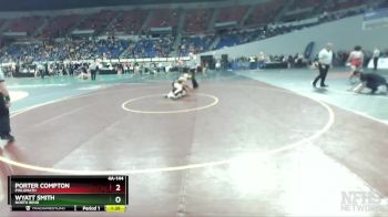 4A-144 lbs 3rd Place Match - Wyatt Smith, North Bend vs Porter Compton, Philomath