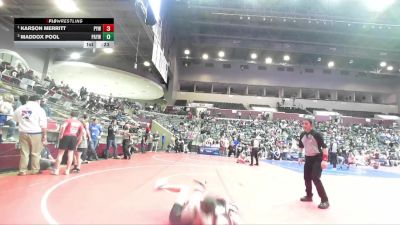 80 lbs Round 2 - Karson Merritt, Panther Youth Wrestling-CPR vs Maddox Pool, Pottsville Apache Youth Wrestling