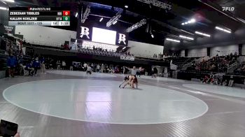 125 lbs Champ. Round 2 - Zebediah Tibbles, Northeastern Oklahoma vs Kallen Koelzer, Ottawa University