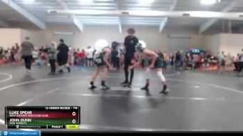 115 lbs Round 2 - John Dunn, Dixie Hornets vs Luke Spear, West Wateree Wrestling Club