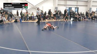 49 lbs Quarters - Kai Fusco, Sandpoint Legacy Wrestling Club vs Ridge Jessop, Ryse Wrestling Academy