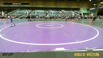 43 lbs Final - Hayden Zemba, Steel Valley Renegades vs Trey Sanders, Mat Assassins