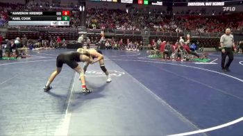 2A-150 lbs Quarterfinal - Kameron Kremer, Independence vs Kael Cook, Burlington Notre Dame