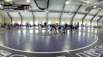 133 lbs Semifinal - Wyatt Nemitz, Unattached vs Jacob Macatansay, Unattached