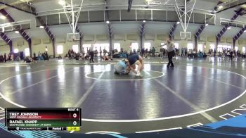 165 lbs Champ. Round 1 - Trey Johnson, West Virginia University vs Rafael Knapp, Unattached-University At Buffa