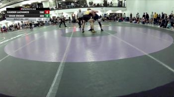 197 lbs Quarterfinal - Xander Lachance, Trine vs Shan Swank, Adrian