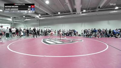 70 lbs Champ. Round 1 - NATHAN NIELSEN, Team Alpha Wrestling vs Caleb Andrews, Arkansas Regional Training Center