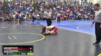 190 lbs 7th Place Match - Luke Bostelman, PATRICK HENRY vs Gavin Schroeder, COLUMBUS GROVE