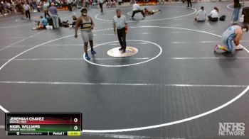 1A/2A 285 Quarterfinal - Jeremiah Chavez, Bridges Prep vs Nigel Williams, Keenan High School