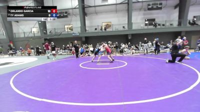 Junior Boys GR - 144 lbs Cons. Round 6 - Orlando Garcia, WA vs Ty Adams, ID