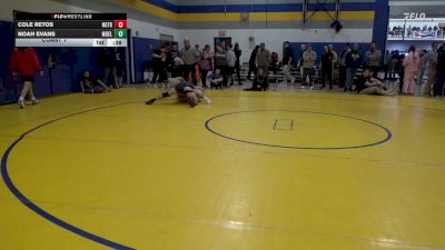 172 lbs Consy 1 - Cole Retos, Notre Dame GP vs Noah Evans, Moeller-OH