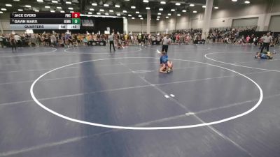 98 lbs Quarters - Jace Evers, Pinnacle Wrestling Club vs Gavin Marx, Berge Elite Wrestling Academy