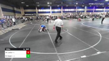 109 lbs Round Of 16 - Marley Lucio, Valiant College Prep vs Riley Cayer, Alavanca