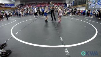 60-66 lbs Semifinal - Charli Dixon, Lexington Wrestling Club vs Baylee Holzbaugh, Team Guthrie Wrestling