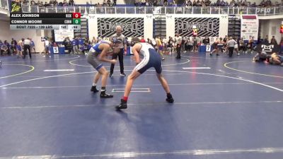 139 lbs Consy 3 - Alex Johnson, Kiski Area vs Connor Moore, Connellsville