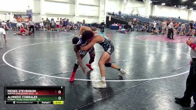 157 lbs Round 5 (16 Team) - MOSES STEVENSON, Indiana Smackdown Gold vs Alfredo Corrales, Florida Young Gunslingers