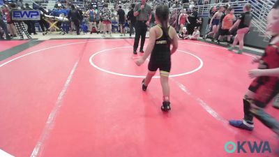 66 lbs Rr Rnd 1 - Emma Luper, Jay Wrestling Club vs Paige Patrick, Coweta Tiger Wrestling