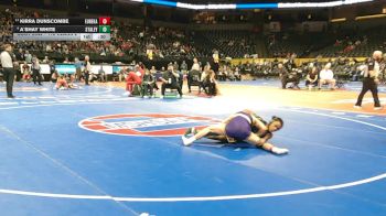 110 Class 2 lbs Cons. Semi - A`Shay White, Staley vs Kirra Dunscombe, Eureka