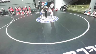 140 lbs Ruby Figueroa, SAWA - Sacramento Area Wrestling Association vs Leia Adams, CVWA - Central Valley Wrestling Association