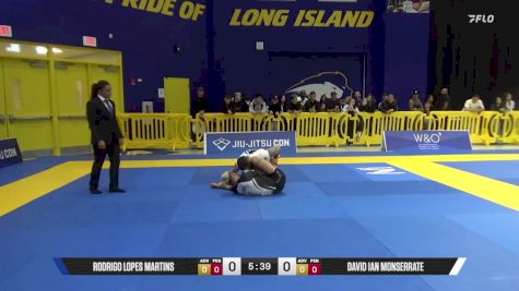 David Ian Monserrate vs Rodrigo Lopes Martins 2025 Pan IBJJF Jiu-Jitsu No-Gi Championship